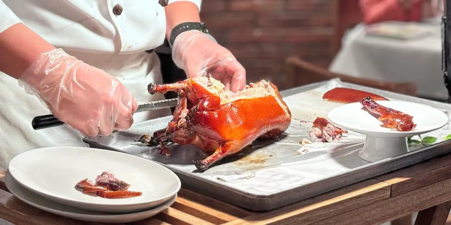 Crisp Beijing Roast Duck